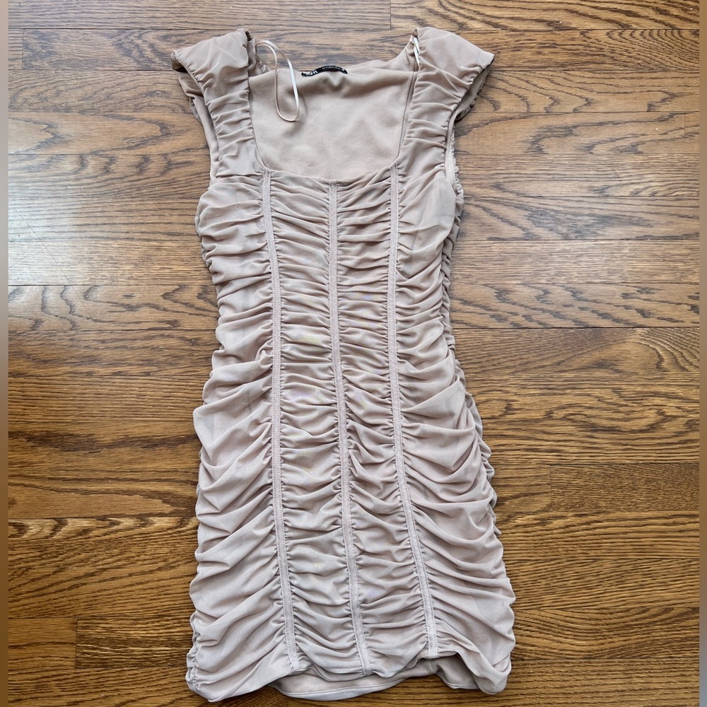 Zara Ruched size M dress